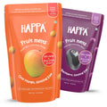Happa Mango & Jamun Melts | 100% Fruit Candy for Babies, Kids & Adults | No Added Sugar, No Colours, No Artificial Flavours | Melt-in-Mouth | 8M+ | Single Ingredient | 20g Pack of 2