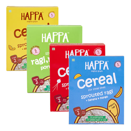 Happa Ragi Porridge Combo Packs, 200 Gram Each