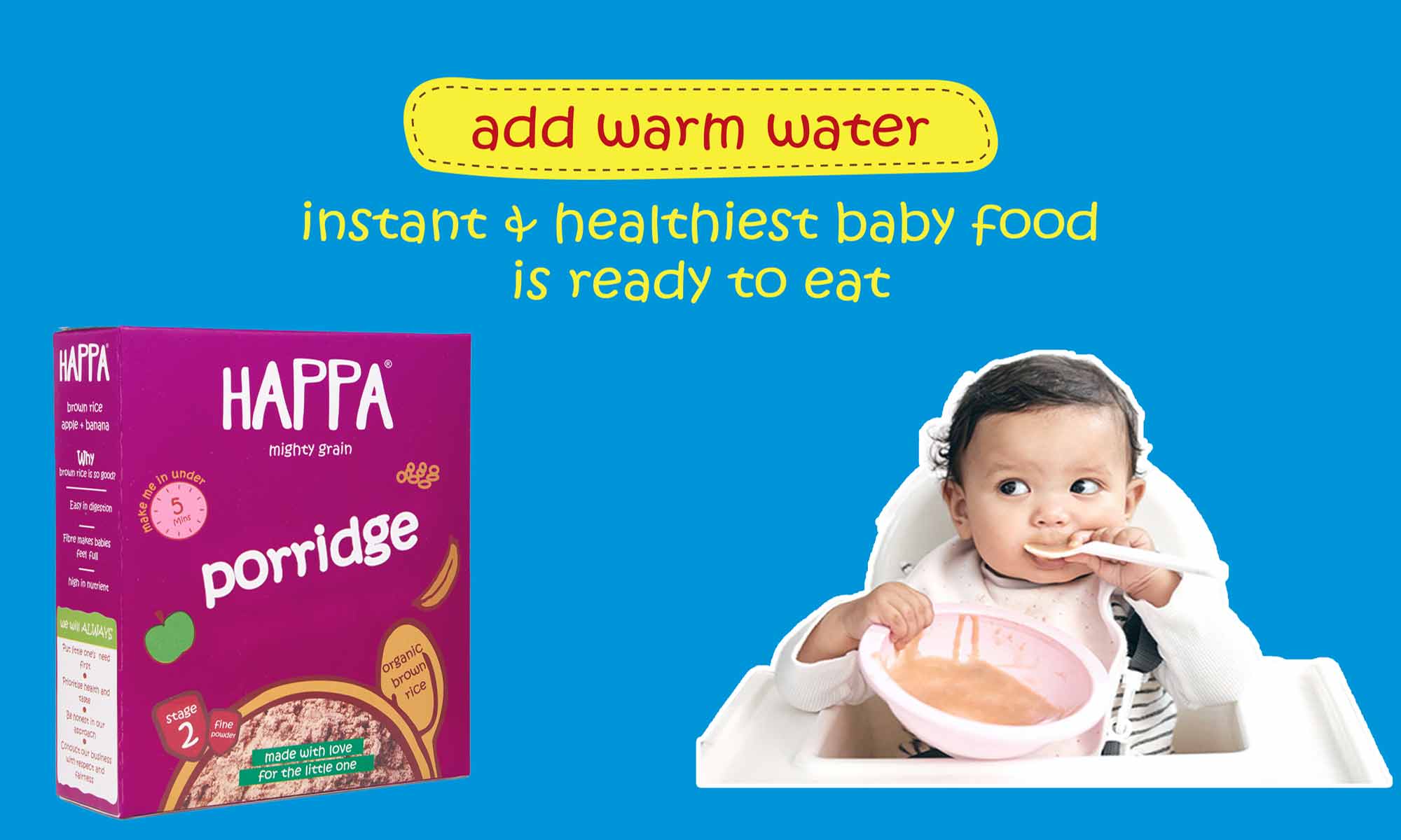 Introducing Happafoods high quality infant cereal and baby formulas packed with essential nutrients for your little one's nutrition and growth