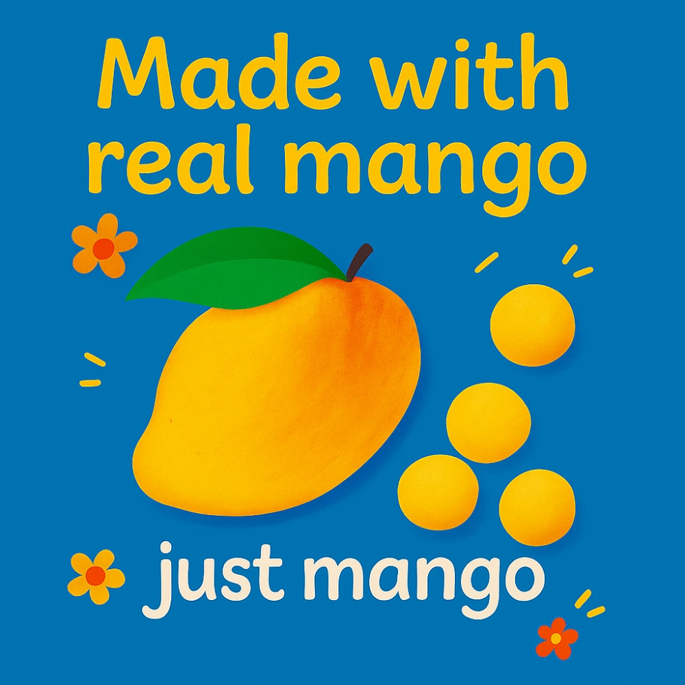 Happa Mango Melts | 100% Fruit Candy for Babies, Kids & Adults | Single-Ingredient | No Added Sugar, No Colours, No Artificial Flavours | Melt-in-the-Mouth Snack | 8 Months+ | 20g (Pack of 1)