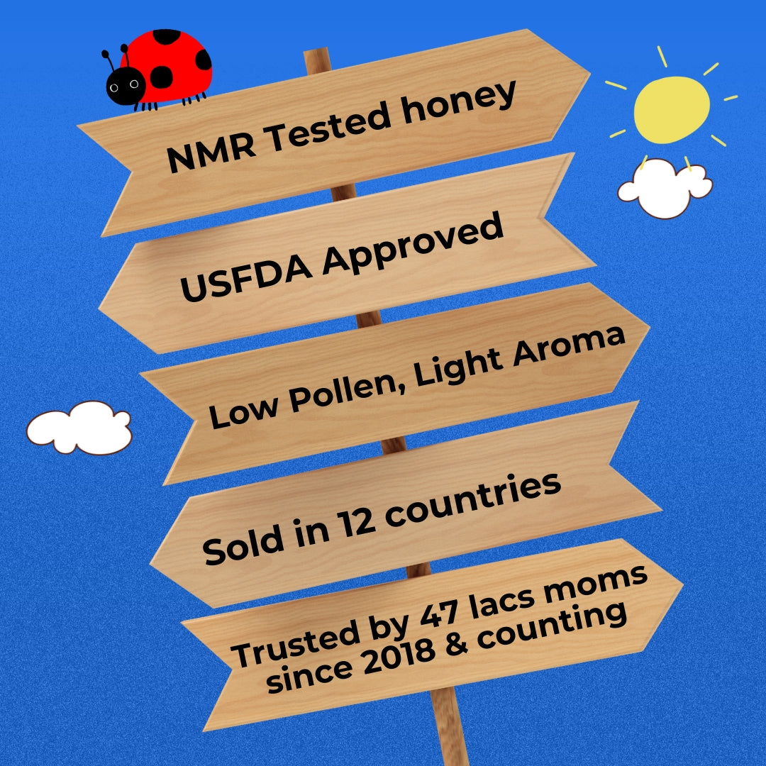 Happa Himalayan Golden Honey | 100% Pure, Raw & NMR Tested | Kids Approved, Low Pollen, Mild Aroma | Natural Immunity Booster & Healthy Sweetener (400g)