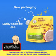 Happa Ragi Cereal for Babies | Only 3 Ingredients | No Sugar, Oil, Milk Powder, Flavours or Colours | Traditional Porridge Recipe | Cooks in 3 Minutes | Stage 2 (6 Months+) | Pack of 4 (200g Each)