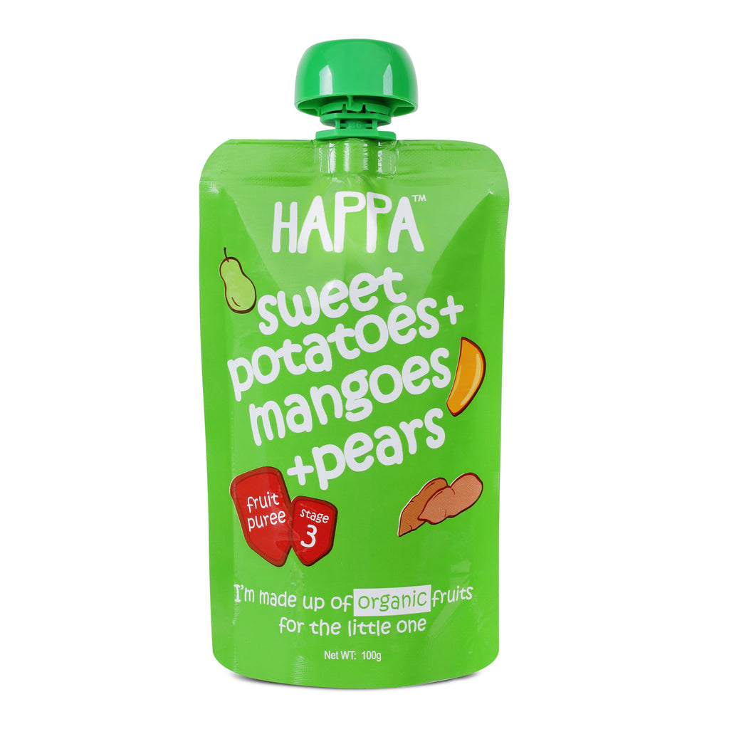 Apple +Mango, Mango+Banana, Apple+Banana, SWT. Potato+Mango+Pears (combo pack)(Pack of 12) - Happafoods