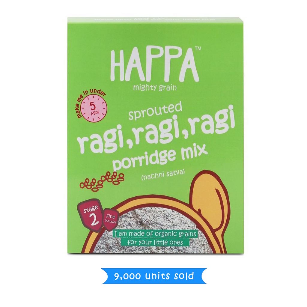 Organic Ragi porridge Porridge for babies months